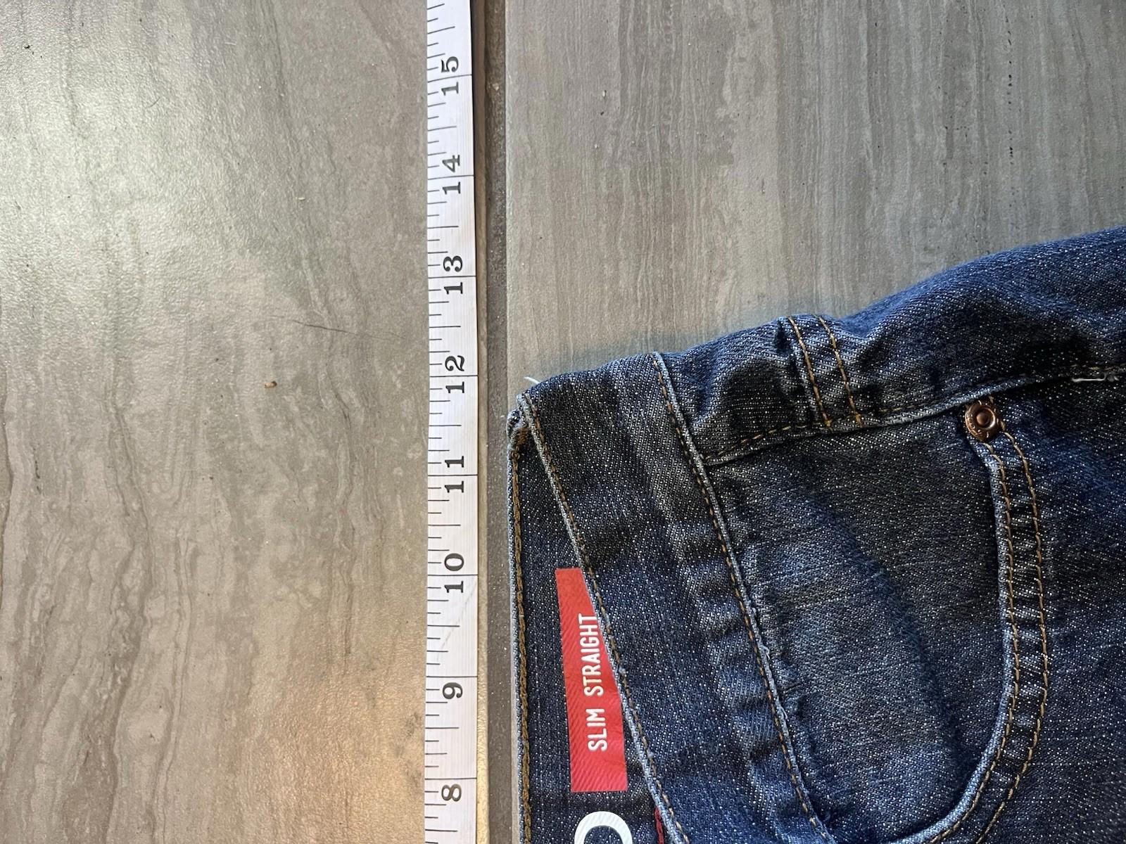 Izod Slim Straight Blue Kids Jeans Size 10
