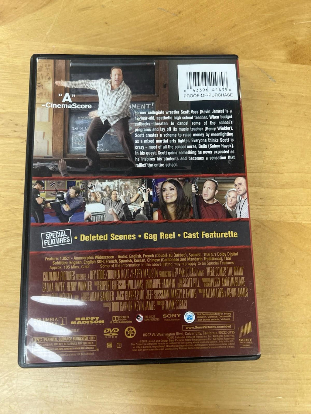 Here Comes the Boom (DVD, 2012)