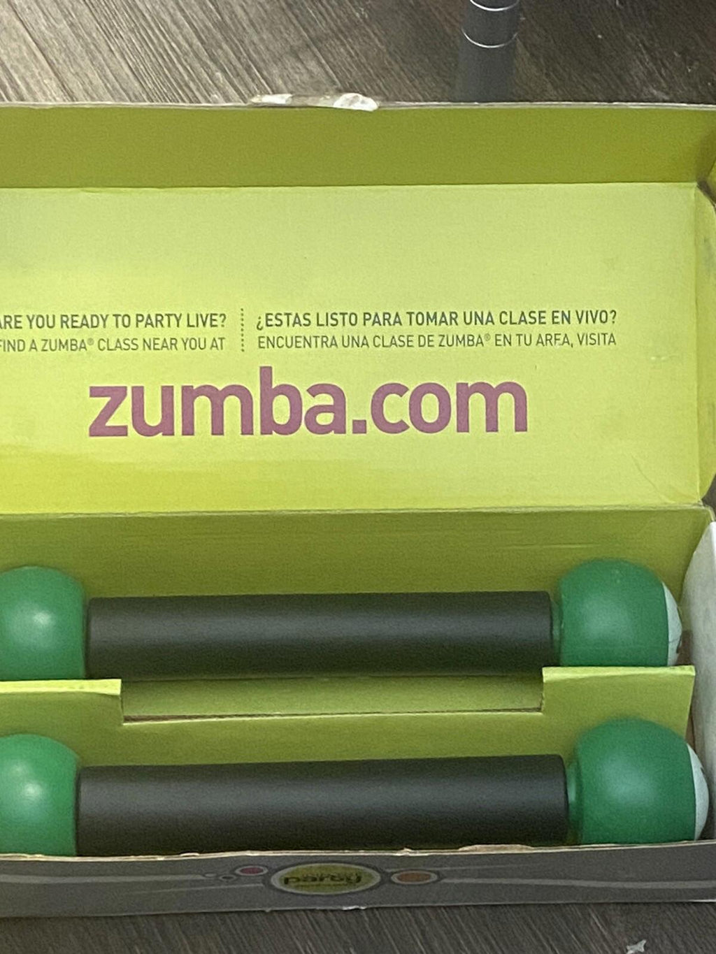 Zumba Fitness Join the Party Weight Kit Total Body