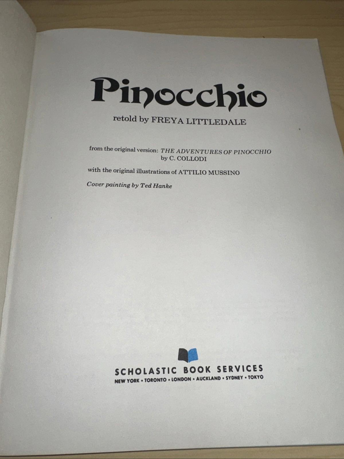 Pinocchio Paperback By Freya Littledale Published