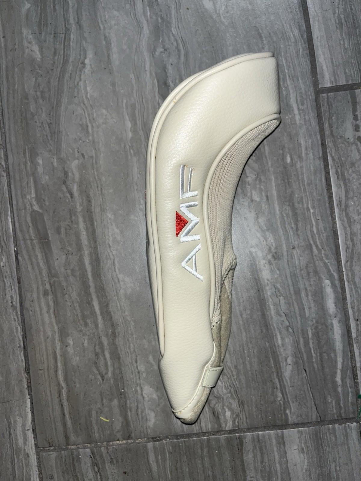 AMF Super Stainless Faux Leather Tan Golf Club Head Cover 5