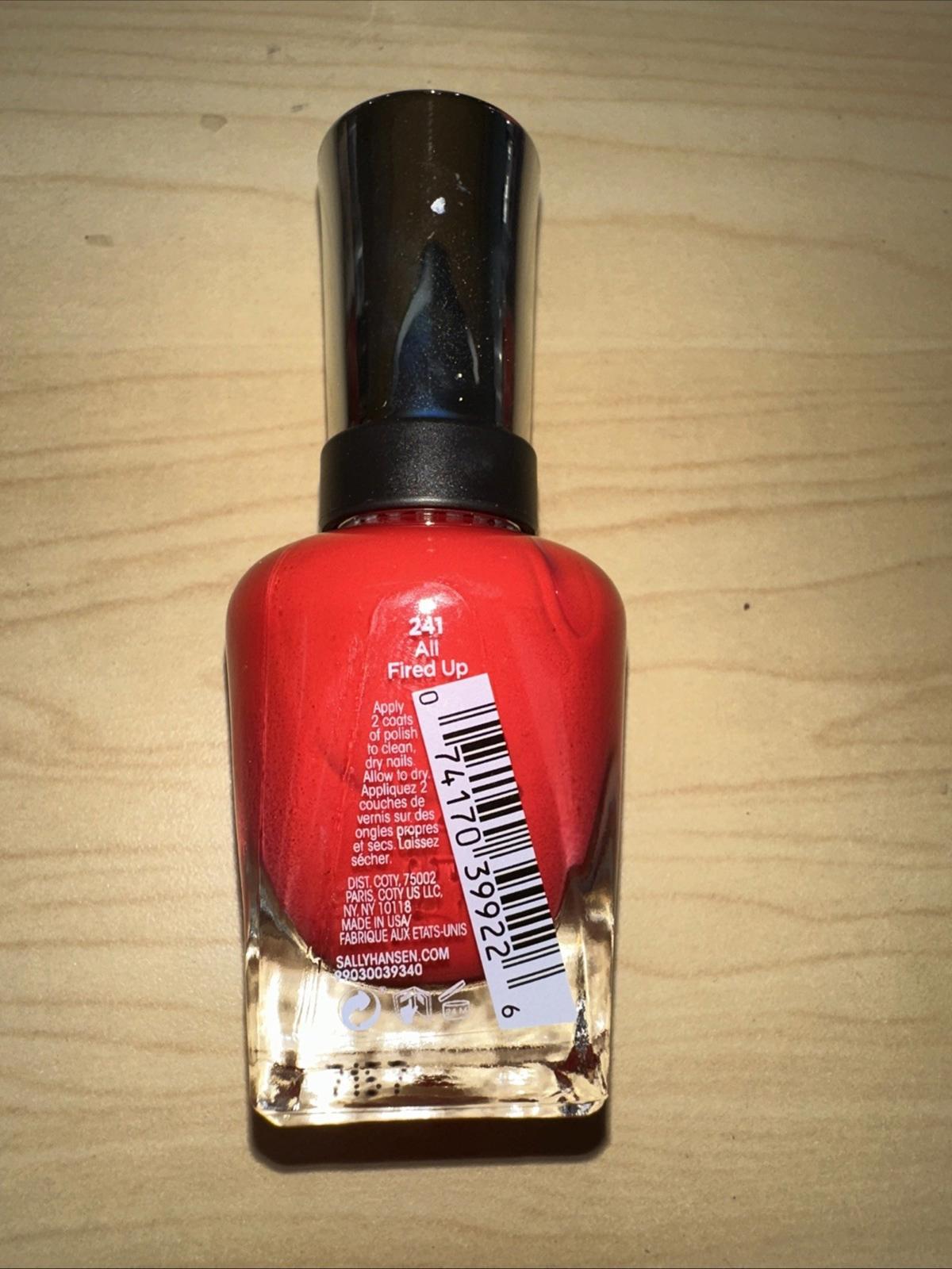 sally hansen complete salon nail 241 All Fired Up 0.5