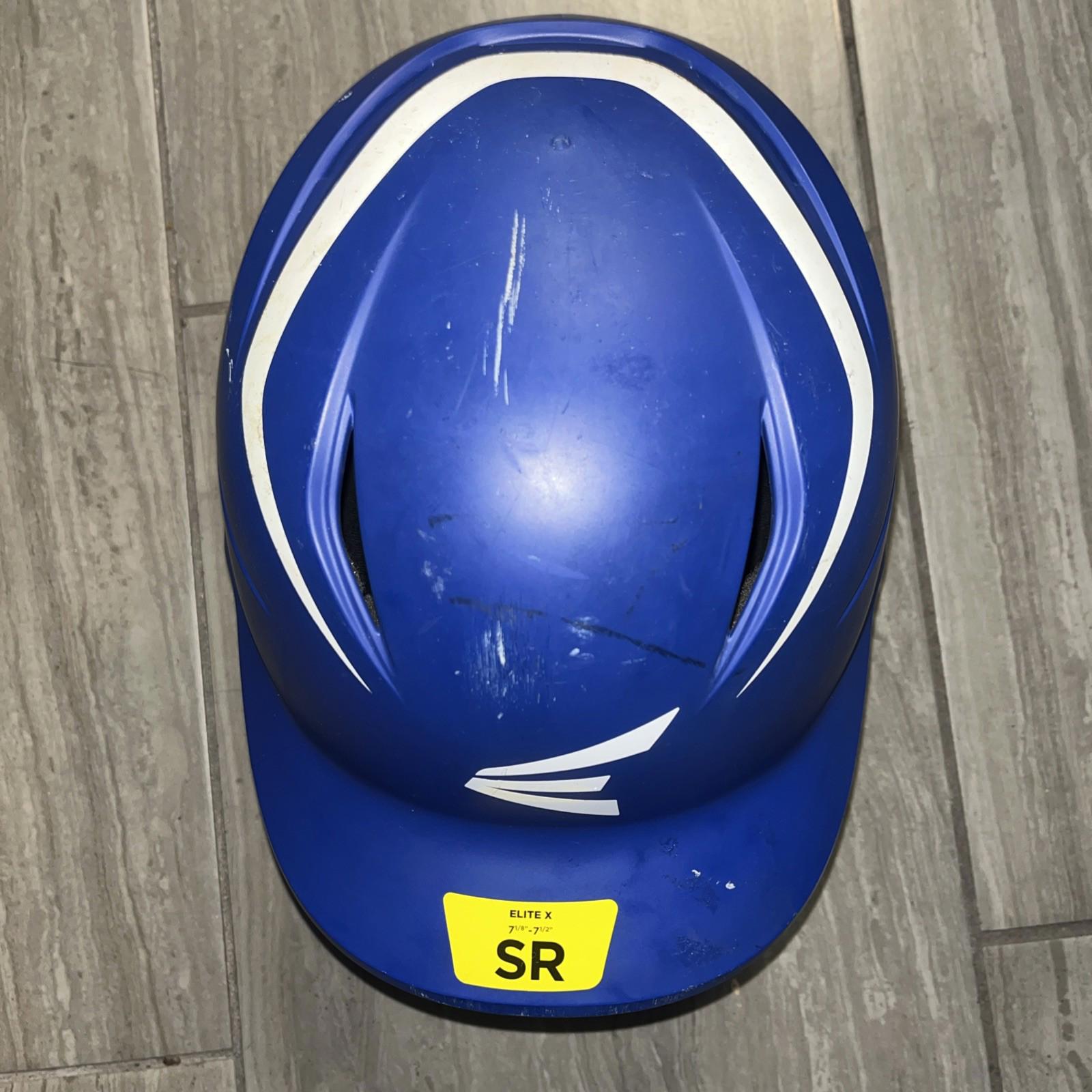 Easton Elite X Baseball Softball Helmet Blue S 7 1/8-7 1/2