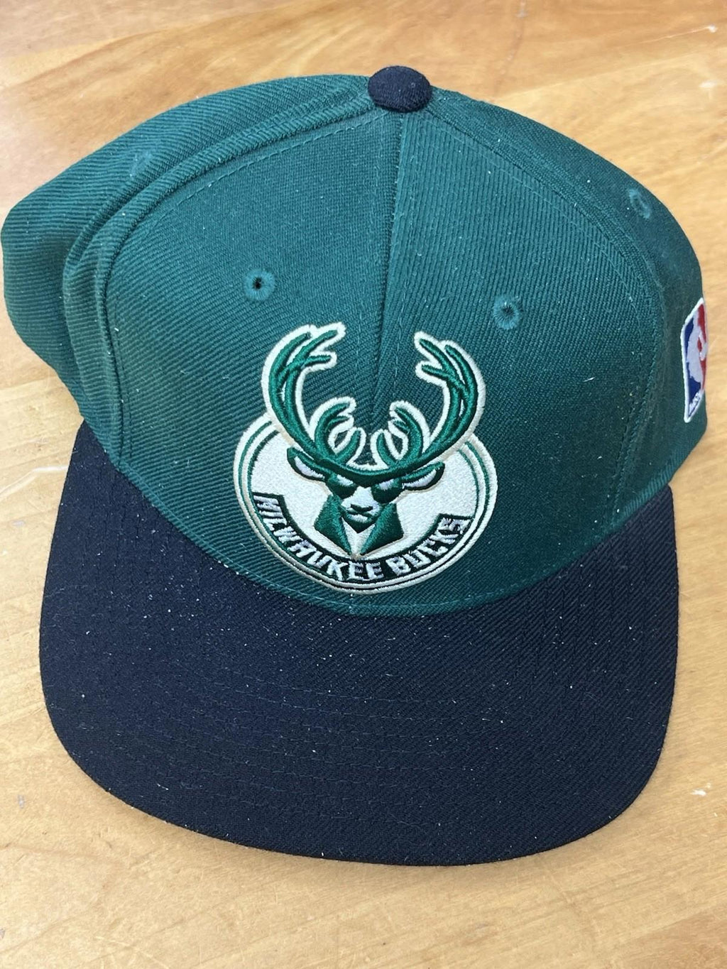 Milwaukee Bucks Mitchell & Ness Black NBA Snapback Baseball