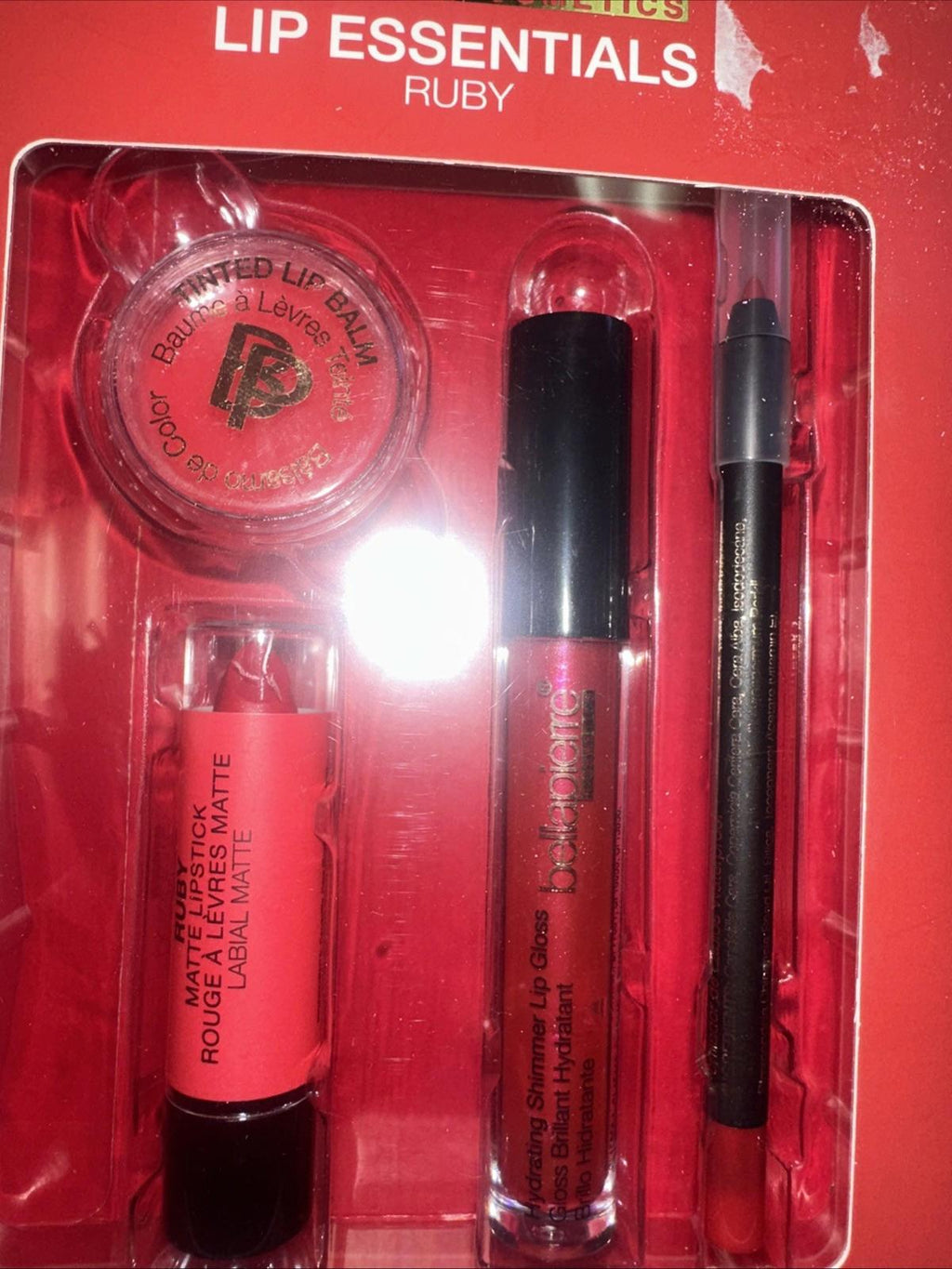Bellapierre cosmetics Lip Essentials Kit - Ruby New