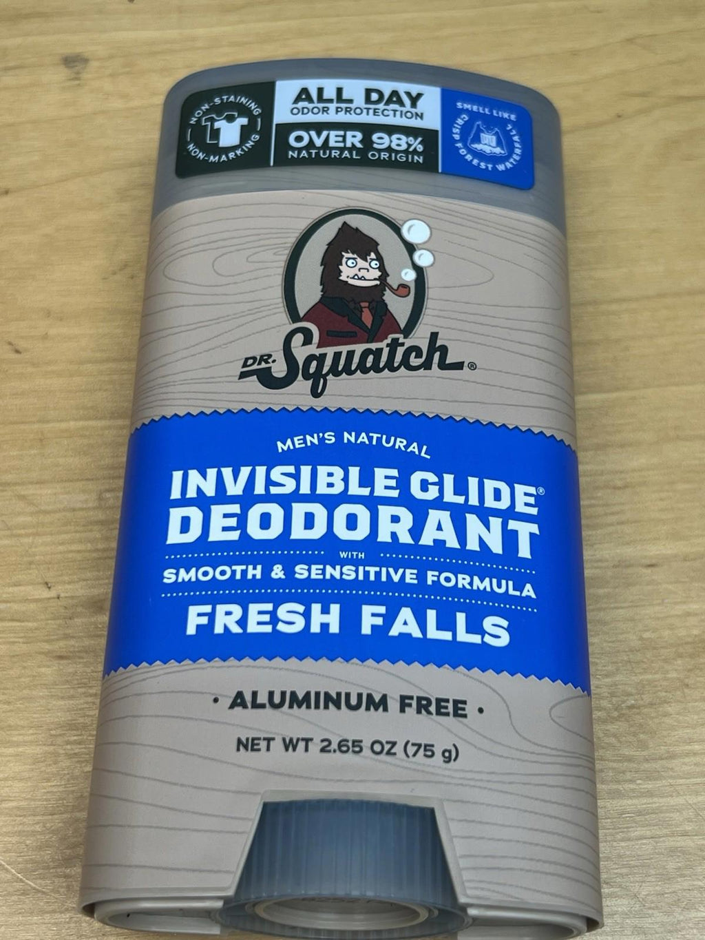 Dr. Squatch Mens Fresh Falls Natural Deodorant 2.65oz