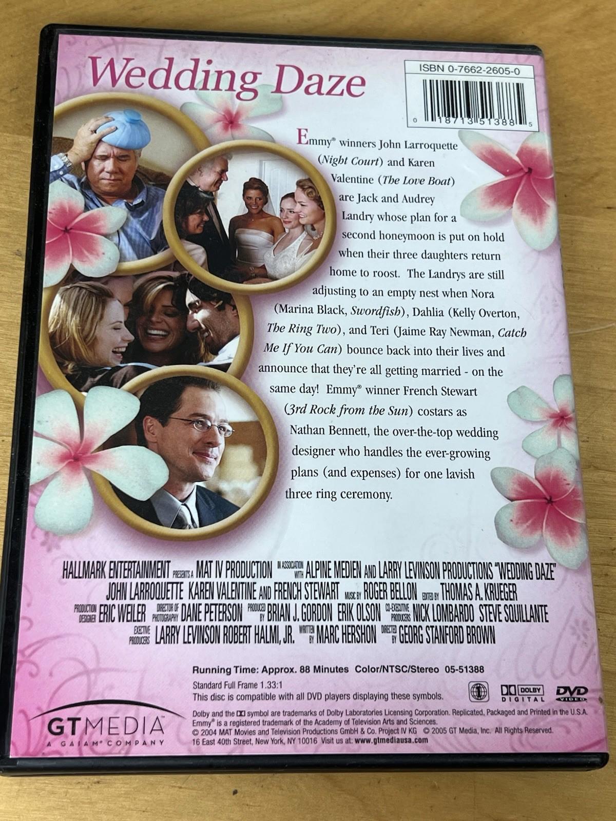 Wedding Daze (DVD, 2004)