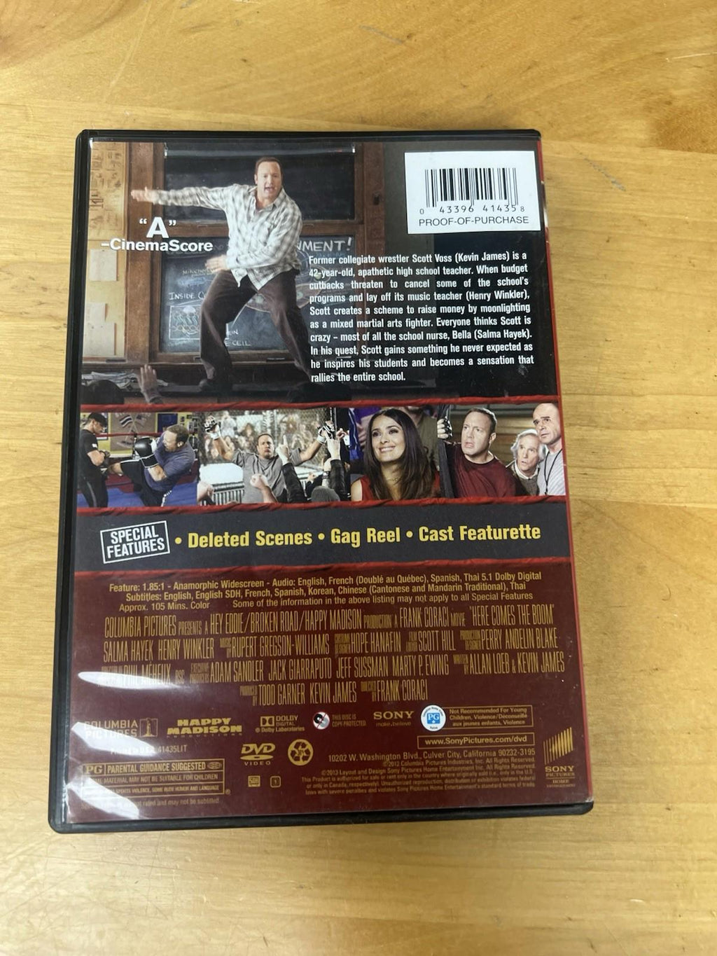 Here Comes the Boom (DVD, 2012)