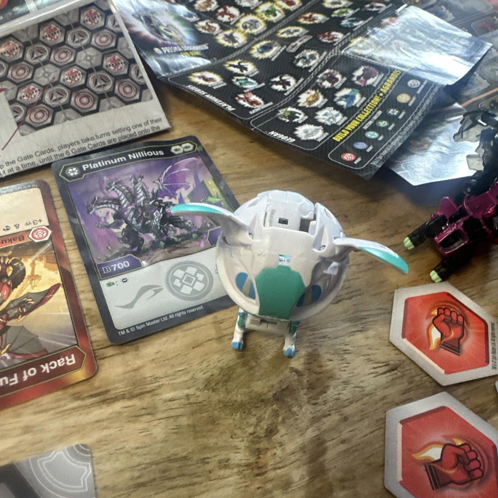 Bakugan Battle Brawlers And Cards 17 Used Magnetic Cards