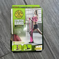 Gold's Gym Stretch Bands 3 Levels 4' Long 6" Wide Each Latex
