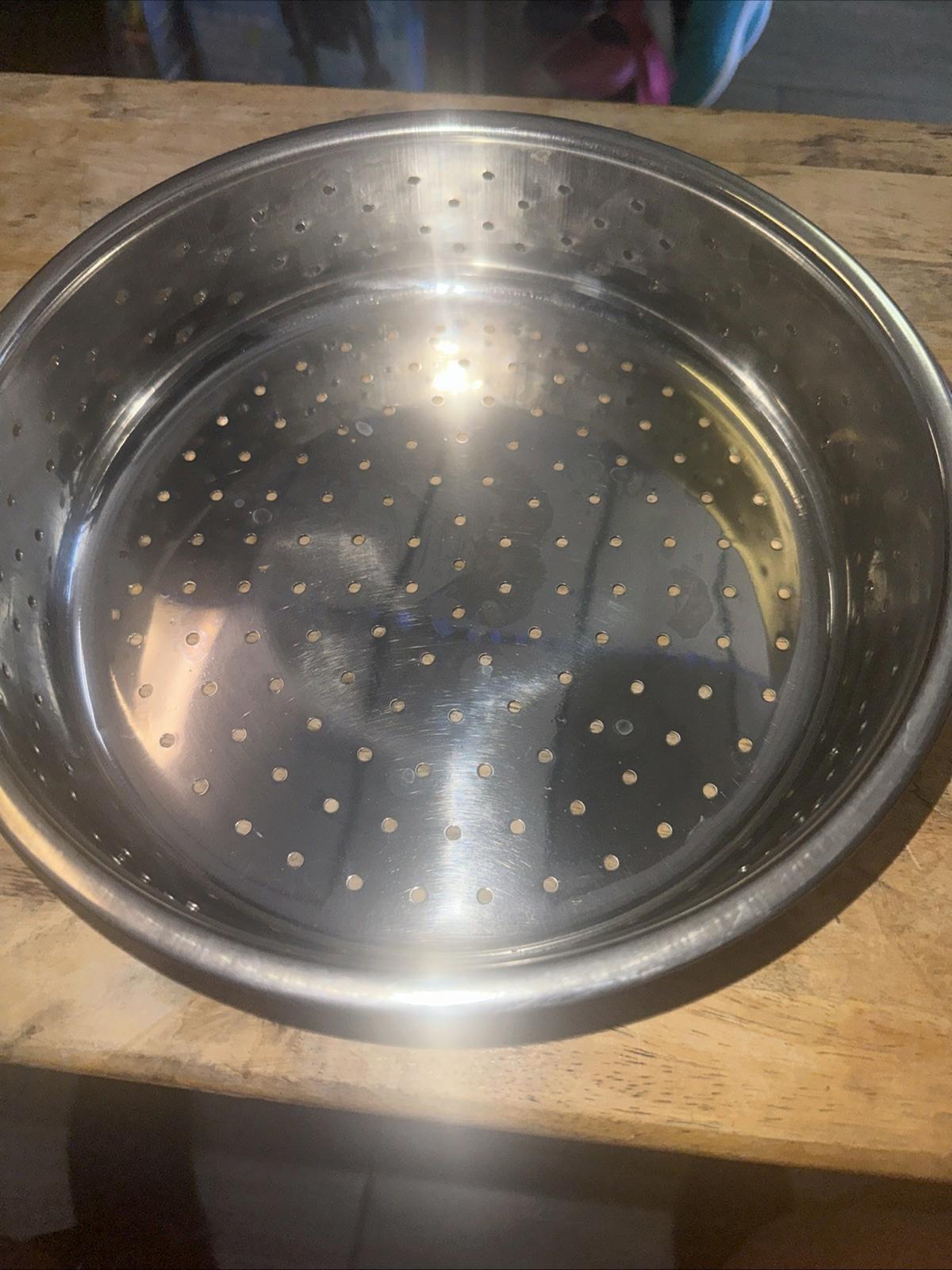 Stainless Steel Multi-Pot lid, Perforated Insert Steamer