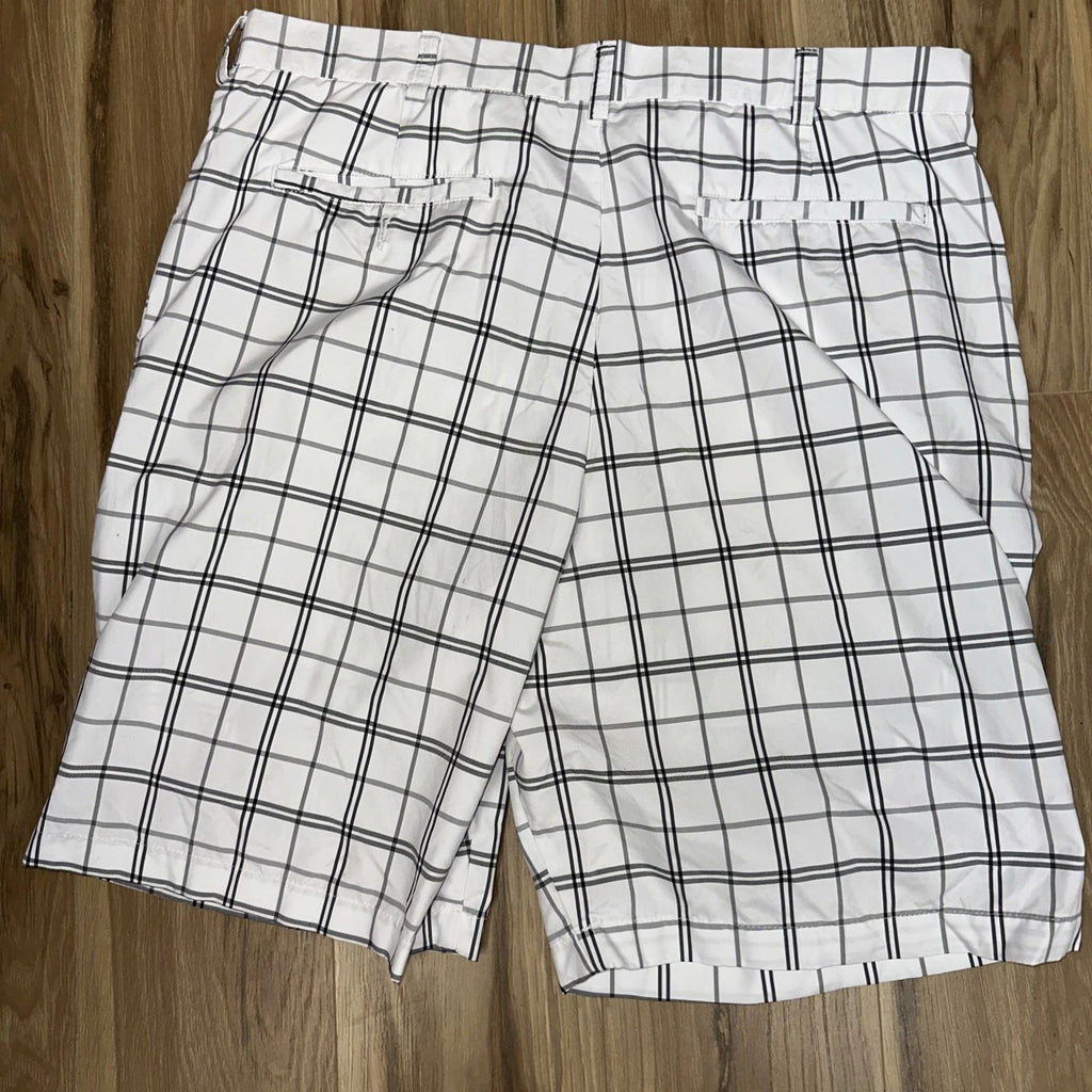 Ben Hogan Performance Golf Shorts Mens 34 White Black Active