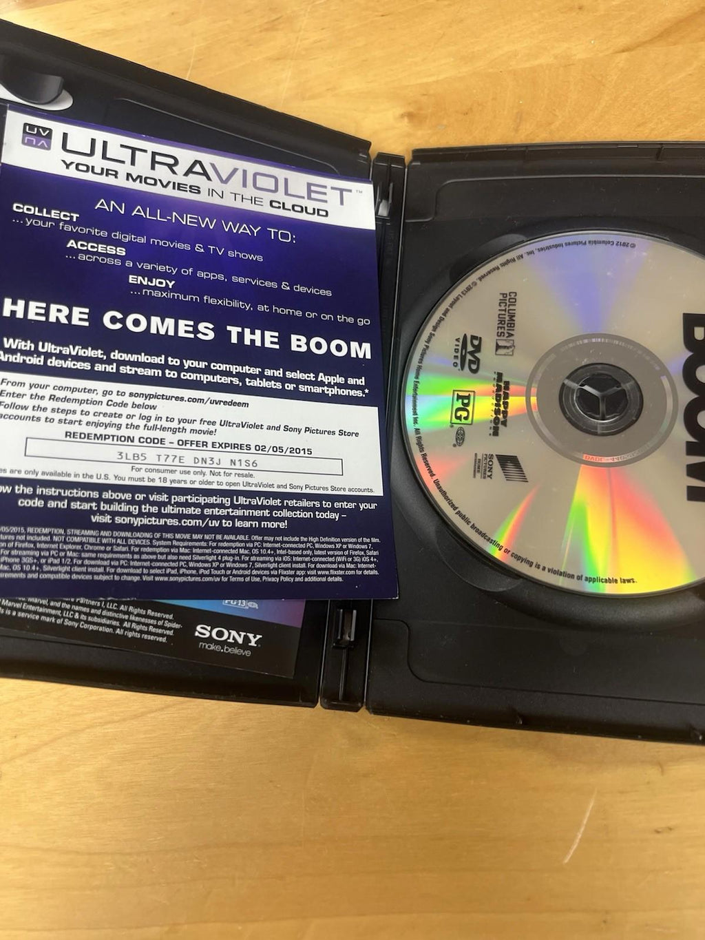 Here Comes the Boom (DVD, 2012)