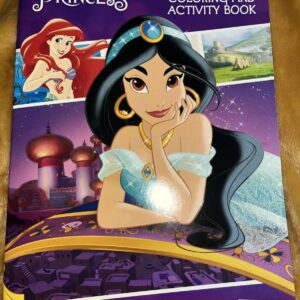 Disney Princess Jumbo Coloring Activity Book Door Hanger Games Mazes Pocahontas