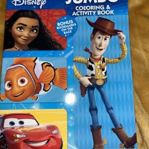 New Disney Jumbo Coloring & Activity Book