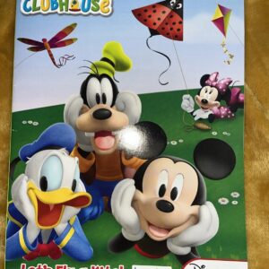 New Mickey Mouse & Friends - Big Fun Coloring Books Lets Fly A Kite