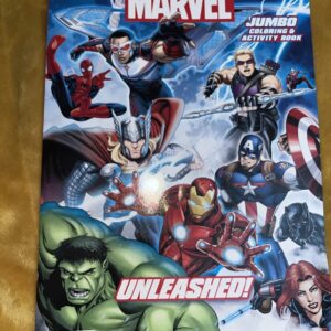 New Marvels Unleashed Jumbo Coloring & Activity Book