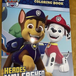 Paw Patrol Jumbo Coloring & Activity Book Nickelodeon "Heroes Unleashed " New
