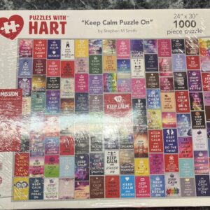 Keep Calm Puzzle On Puzzle by Steve Smith