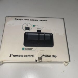 visor‑clip garage door remotes