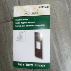 GATEHOUSE  0211520 Deadbolt Strike