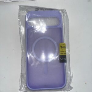 For Google Pixel 9 Pro XL Shockproof Case Mag Safe Case/Screen Protector Purple