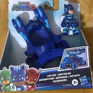 PJ Masks Cat-Car Preschool Toy, Hero Vehicle with Catboy Action Figure