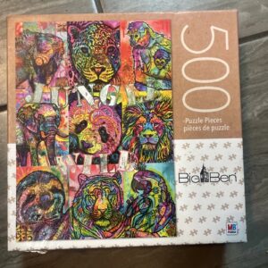 Big Ben 500 Piece Puzzle "Jungle Wild" NEW