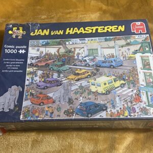 Jumbo Jan Van Haasteren 1000 Piece Comic Puzzle - Jumbo Goes Shopping -new