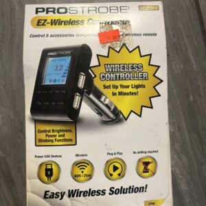 NEW ProStrobe EZ-Wireless Command 12-24v Remote & Receiver Box