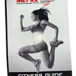 MET-RX 180 Workout Opened Box Nutrition Guide Cookbook, 12 DVDs Set