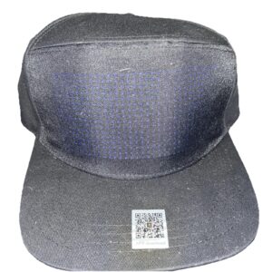 LED Cap Programmable APP Control Editable Colorful LED Hat For Out