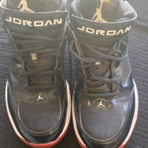 Nike Jordan MID 2 Black White Red Size 8 Men’s very good 616362 001