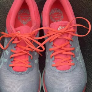 ASICS Fuzex Rush Running Womens Grey Sneakers Athletic Shoes T768N-9687 Sz 10