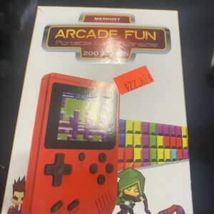 Merkury Innovations Fantastic Arcade Fun Portable Gaming Console, 200 Games. NEW