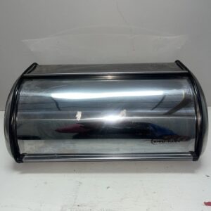 Retro Sliding Door Metal Bread Box Simpli Magic USED/GOOD