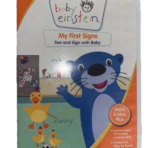 Baby Einstein: My First Signs DVD 2007 Disc Movie Kids Toddler
