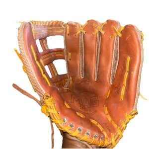 Mag Soft Baseball Glove MS-2497 Left Flex Action Rawhide Laced EZ Catch