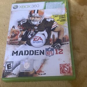 Madden NFL 12 (Microsoft Xbox 360, 2011) Tested And Working No Manual