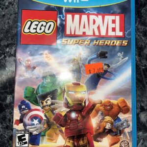 LEGO Marvel Super Heroes Nintendo Wii U Game no Manual