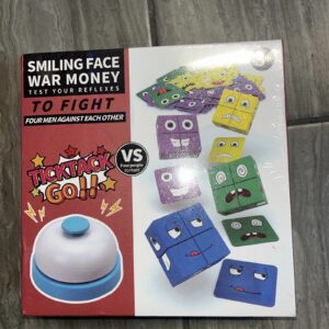 Smiling Face War Money Game, Test Your Reflexes, 3+ NIB