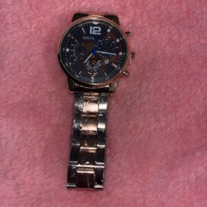 NEW Men’s Black Dial Black Band Geneva Quartz Watch Battery Powered