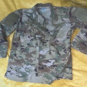 US Military Issue Female Army OCP Camouflage Combat Coat Jacket Size 39 Regular
