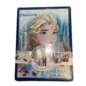 Disney Frozen 2 Colorful Activity Set In Tin Books Poster Stickers Markers New