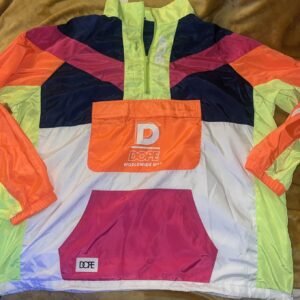 Dope Snow Sport Dash Pullover Neon Green Orange, Pink, 1/4 Zip Neon Size XXL