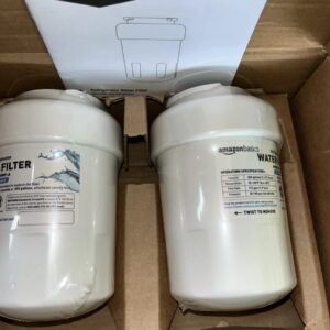 Amazon Basics Replacement GE MWF Refrigerator Water Filter Cartridge 2 pack New