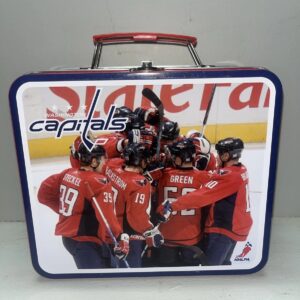  Washington Capitals Metal Lunchbox - featuring Alex Ovechkin - Rare Item