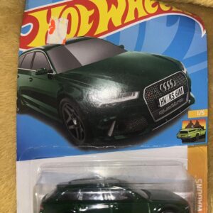 Hot Wheels ‘17 Audi RS 6 Avant 187/250 Green HW WAGONS