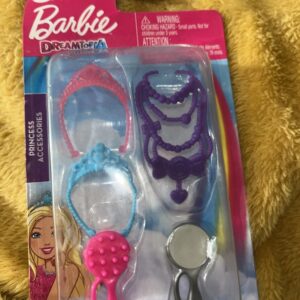 Barbie Dreamtopia Princess Hair Accessories Necklace Headbands NEW