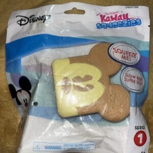 Disney Mickey Toast Series 1 Kawaii Squeezies - New in Sealed Package